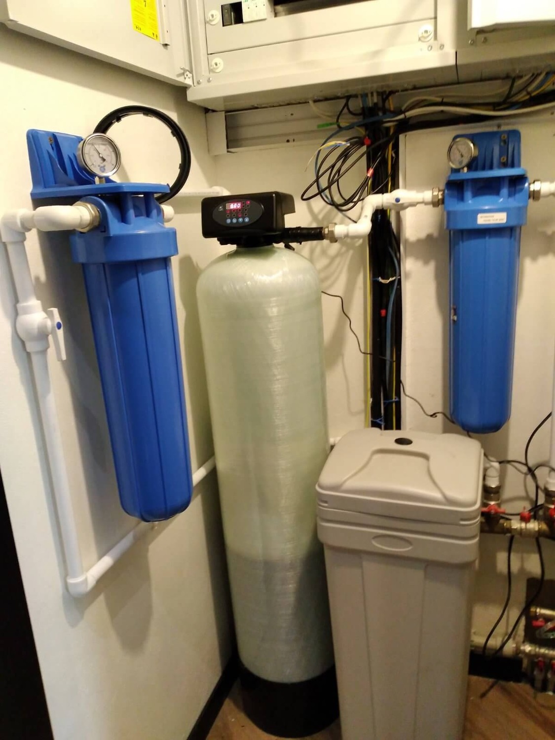 Трёхэтажный коттедж в Конаково с гидрофором